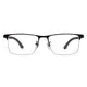 Rectangle Black/Brown Eyeglasses