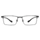 Rectangle Black/Gray Eyeglasses