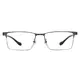 Rectangle Black/Gray Eyeglasses