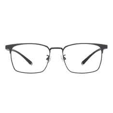 Rectangle Black Eyeglasses