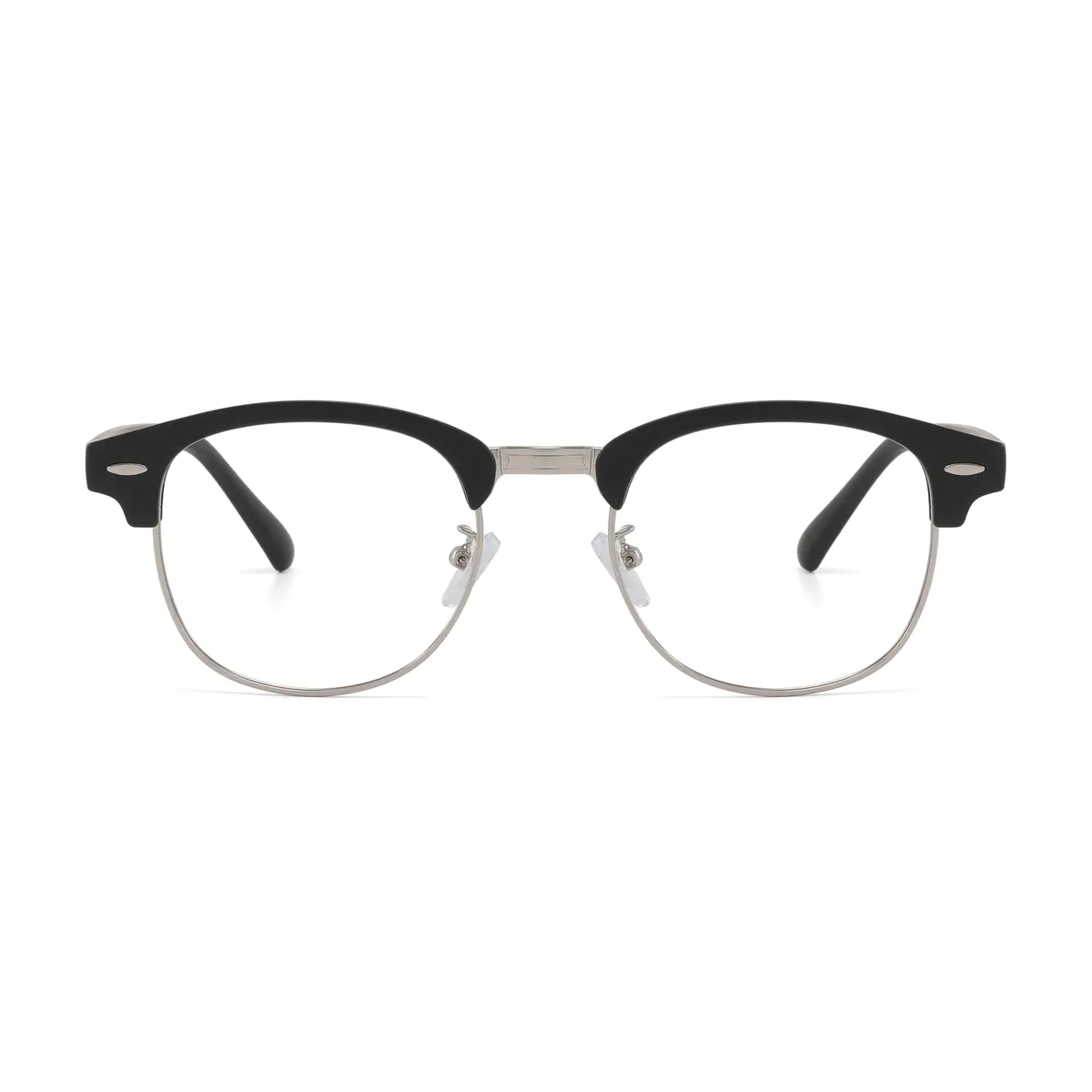 Browline Matte Black Glasses