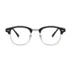 Browline Matte Black Glasses
