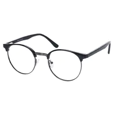 Browline Black Eyeglasses