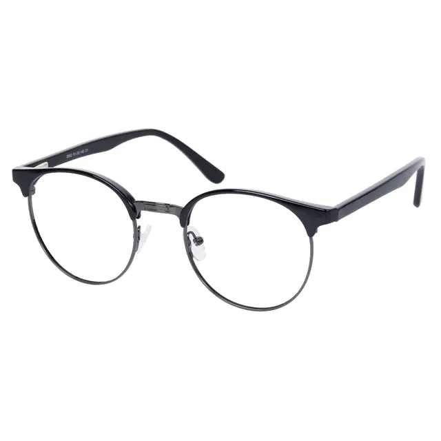Browline Black Eyeglasses