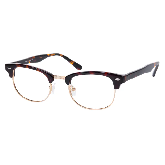 Browline Tortoiseshell Eyeglasses