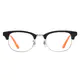 Browline Black Eyeglasses