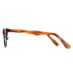 Browline Tortoiseshell/Black Eyeglasses
