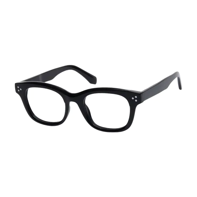 Rectangle Black Eyeglasses
