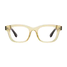 Rectangle Yellow/Brown Eyeglasses