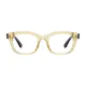 Rectangle Yellow/Brown Eyeglasses