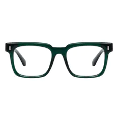 Square Green Eyeglasses