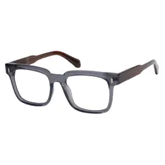 Square Gray/Brown Eyeglasses
