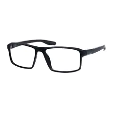Rectangle Black Sport Eyeglasses