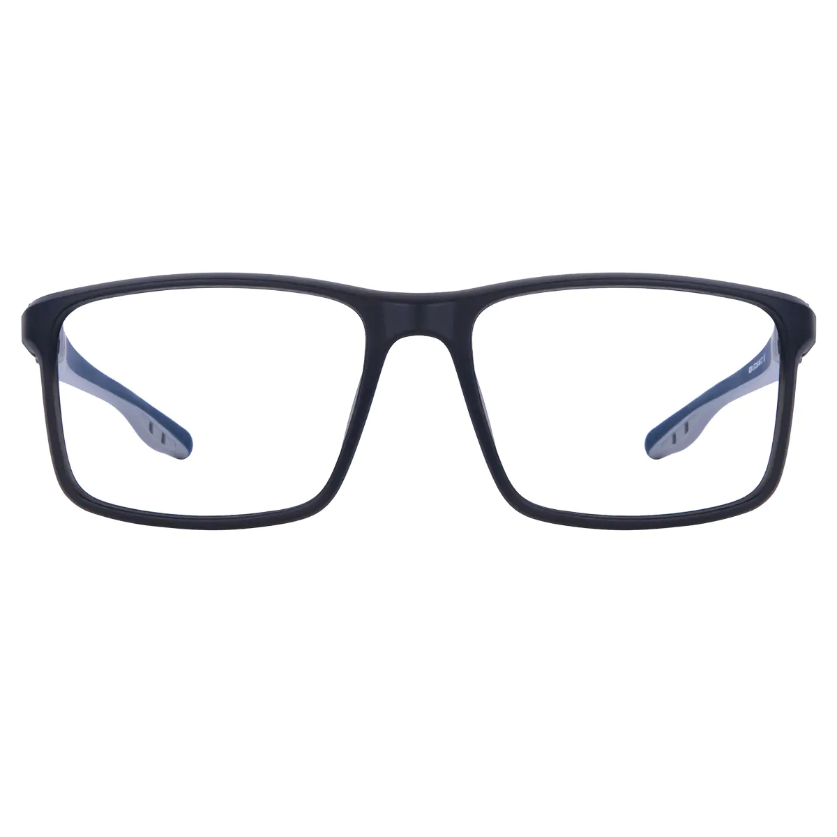 Rectangle Black/Blue Eyeglasses