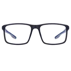 Rectangle Black/Blue Eyeglasses