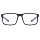 Rectangle Black/Blue Eyeglasses