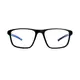 Rectangle Black/Blue Sport Eyeglasses