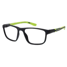 Rectangle Black/Green Sport Eyeglasses