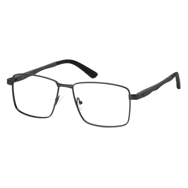 Rectangle Black Eyeglasses
