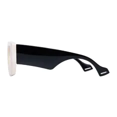 Square White Eyeglasses