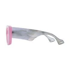 Rectangle Pink Eyeglasses