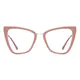 Cat-eye Brown Eyeglasses