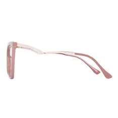 Cat-eye Brown Eyeglasses