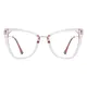 Cat-eye Clear Eyeglasses