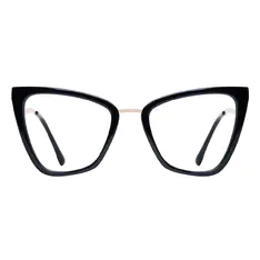 Cat-eye Black Eyeglasses