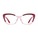 Cat-eye Wine Eyeglasses