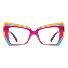 Cat-eye Multicolor Eyeglasses