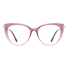 Cat-eye Gradient Pink Eyeglasses