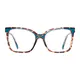Cat-eye Tortoiseshell/Blue Eyeglasses