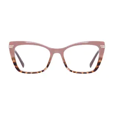 Cat-eye Pink/Tortoiseshell Eyeglasses