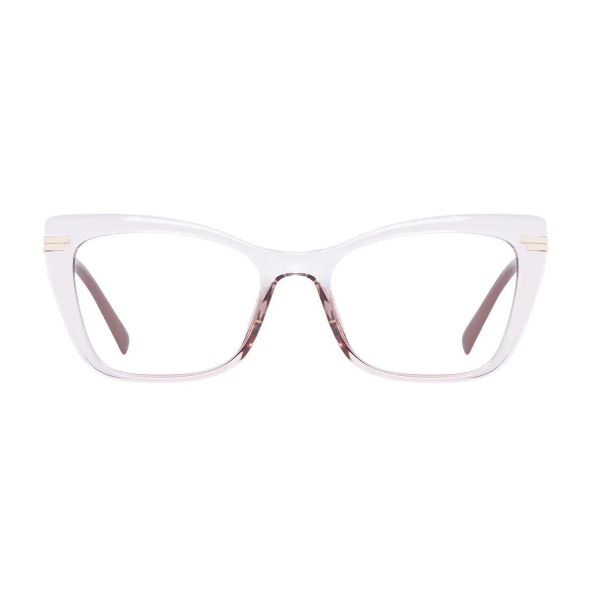 Cat-eye Clear Eyeglasses