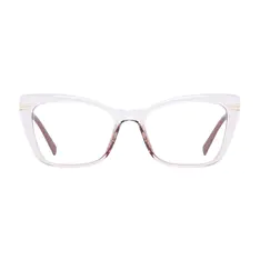 Cat-eye Clear Eyeglasses