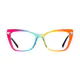 Cat-eye Multicolor Eyeglasses