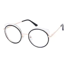 Round Black Eyeglasses
