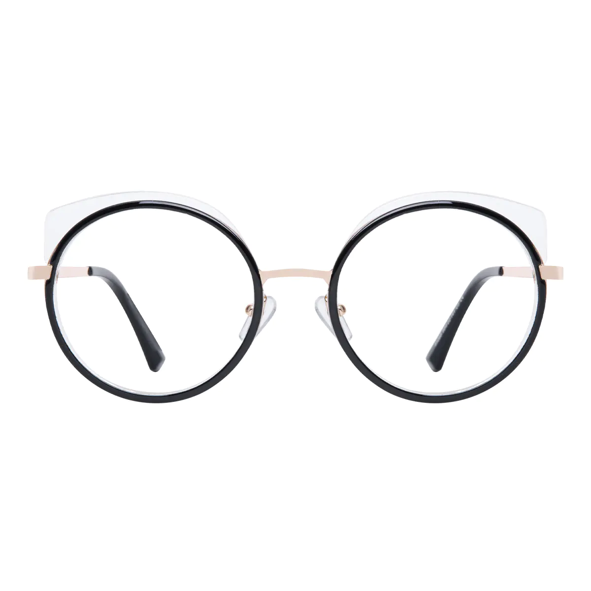 Round Black Eyeglasses