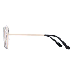 Round Black Eyeglasses