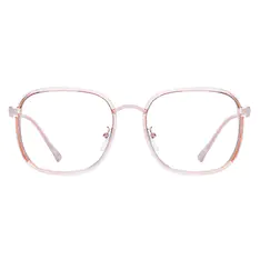 Square Rose Gold Eyeglasses