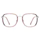 Square Brown Eyeglasses
