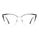 Cat-eye Black/Gold Eyeglasses