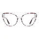 Cat-eye Tortoiseshell/Clear Eyeglasses