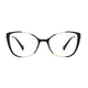 Cat-eye Black/Gold Eyeglasses