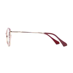 Cat-eye Red/Gold Eyeglasses