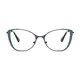 Cat-eye Green/Silver Eyeglasses
