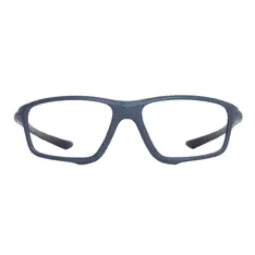 Rectangle Gray Sport Eyeglasses