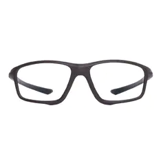 Rectangle Brown Sport Eyeglasses