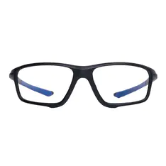 Rectangle Black/Blue Sport Eyeglasses